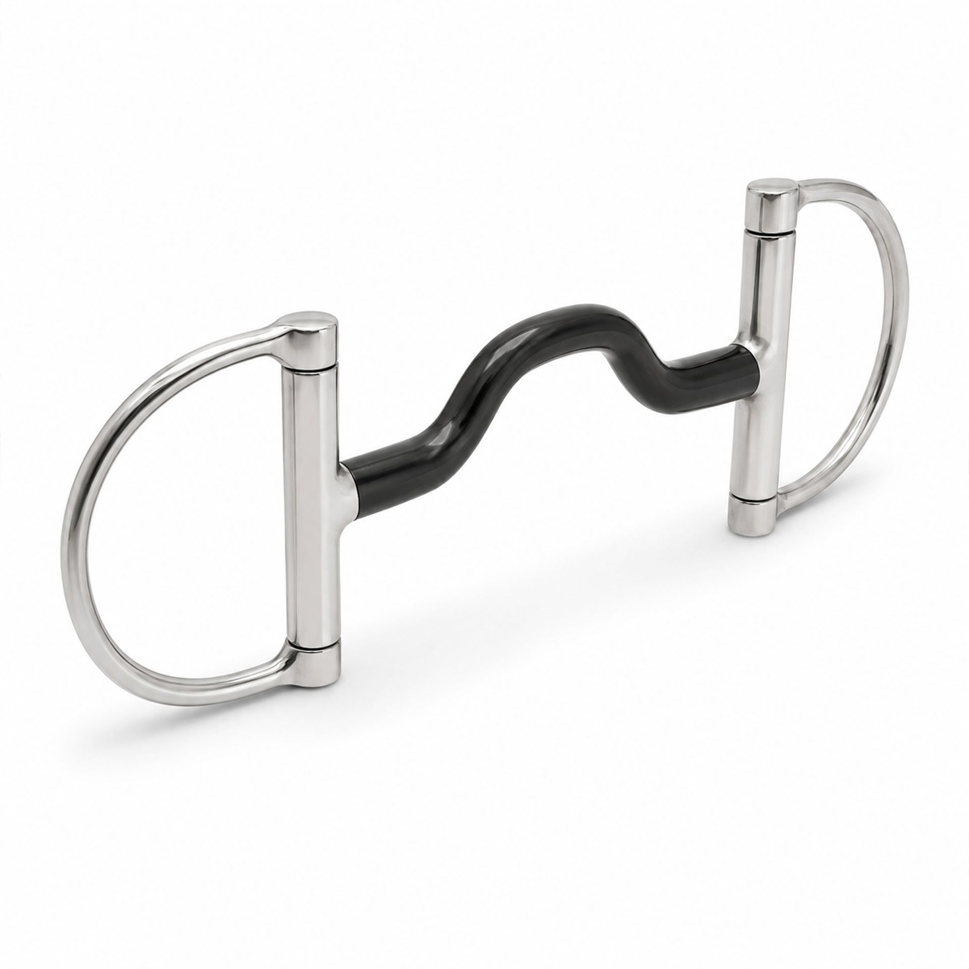 low port d ring sweet iron horse bit