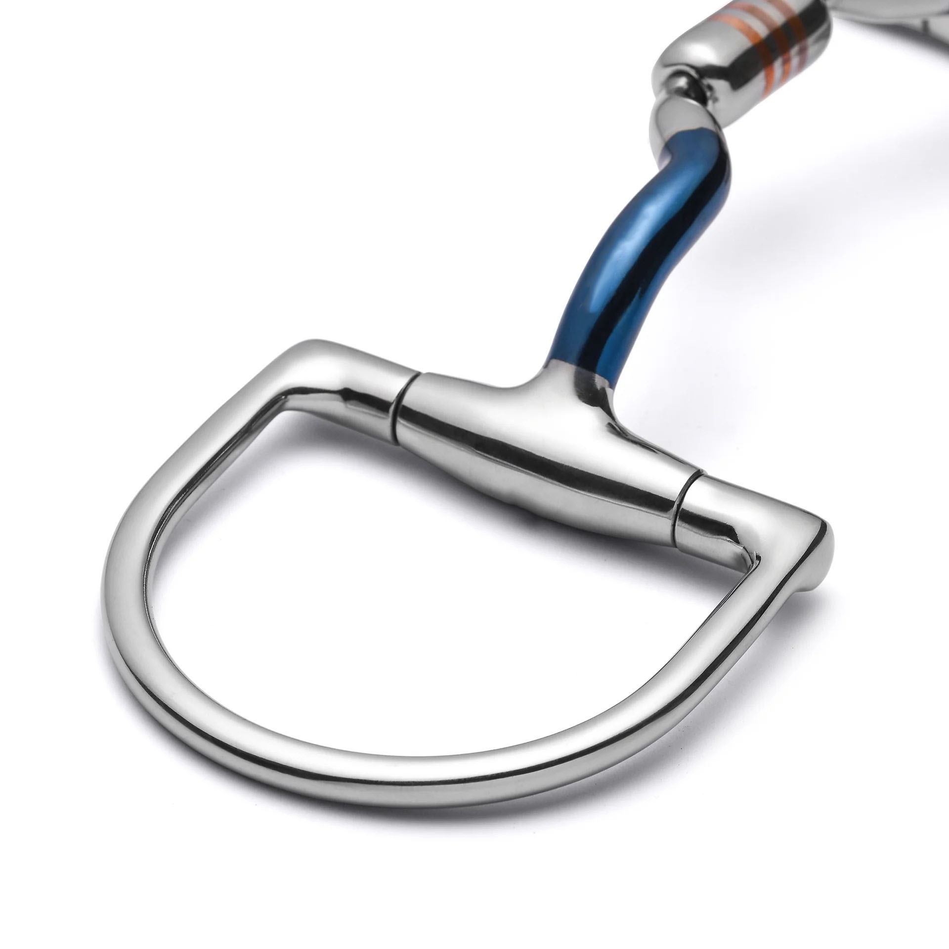 hunter d low port capsule sweet iron snaffle horse bit