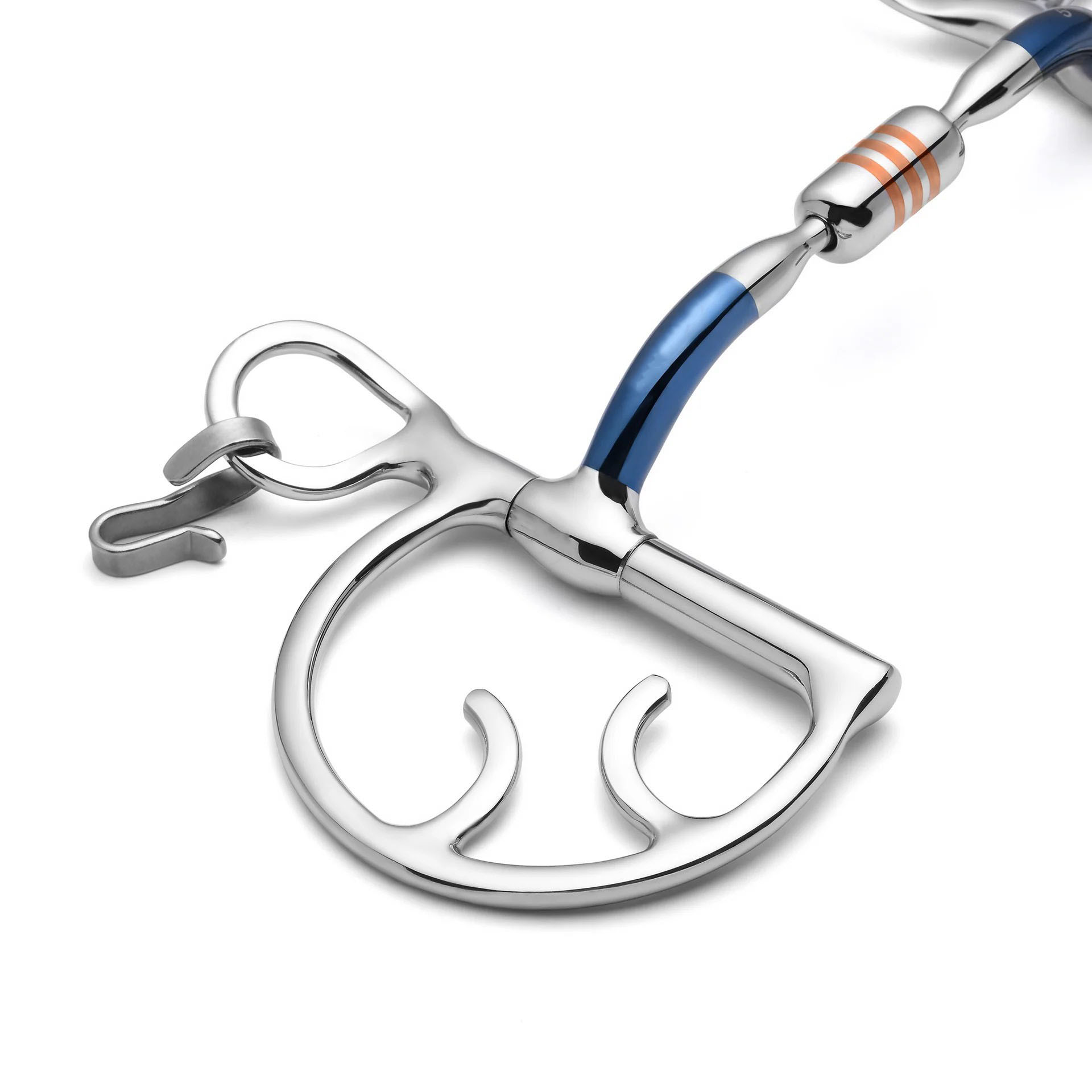 kimberwick capsule sweet iron curb horse bit