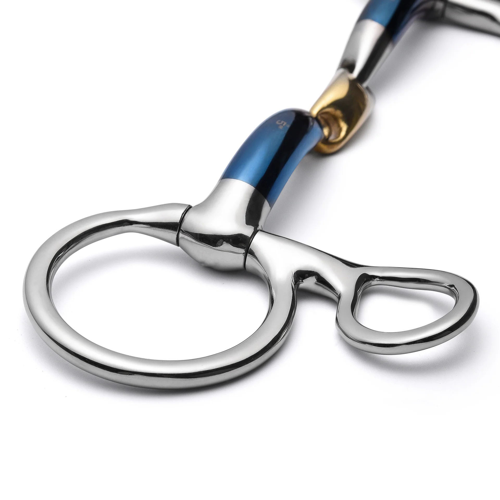 baucher lozenge sweet iron snaffle horse bit