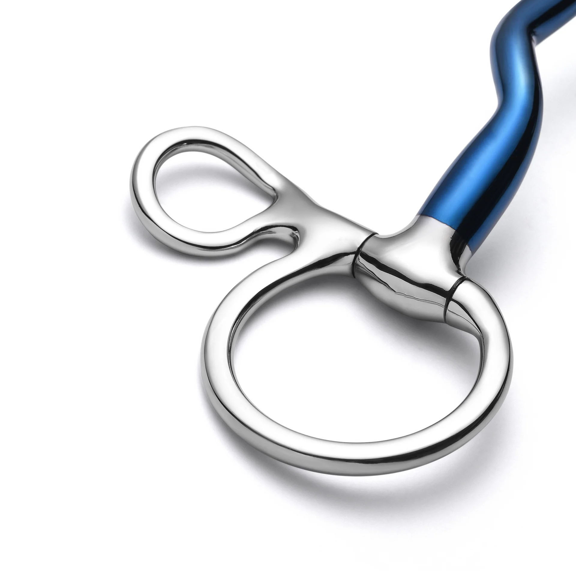 baucher low port mullen sweet iron snaffle horse bit