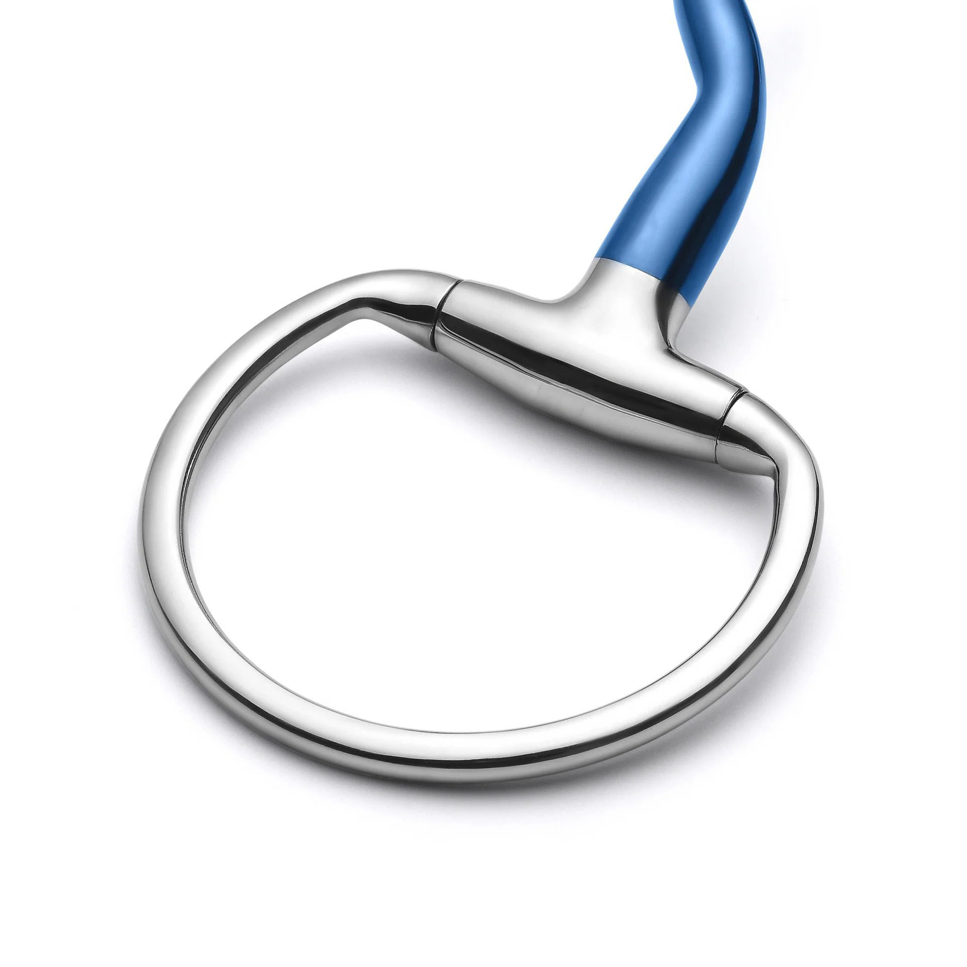 eggbutt low port mullen sweet iron snaffle horse bit