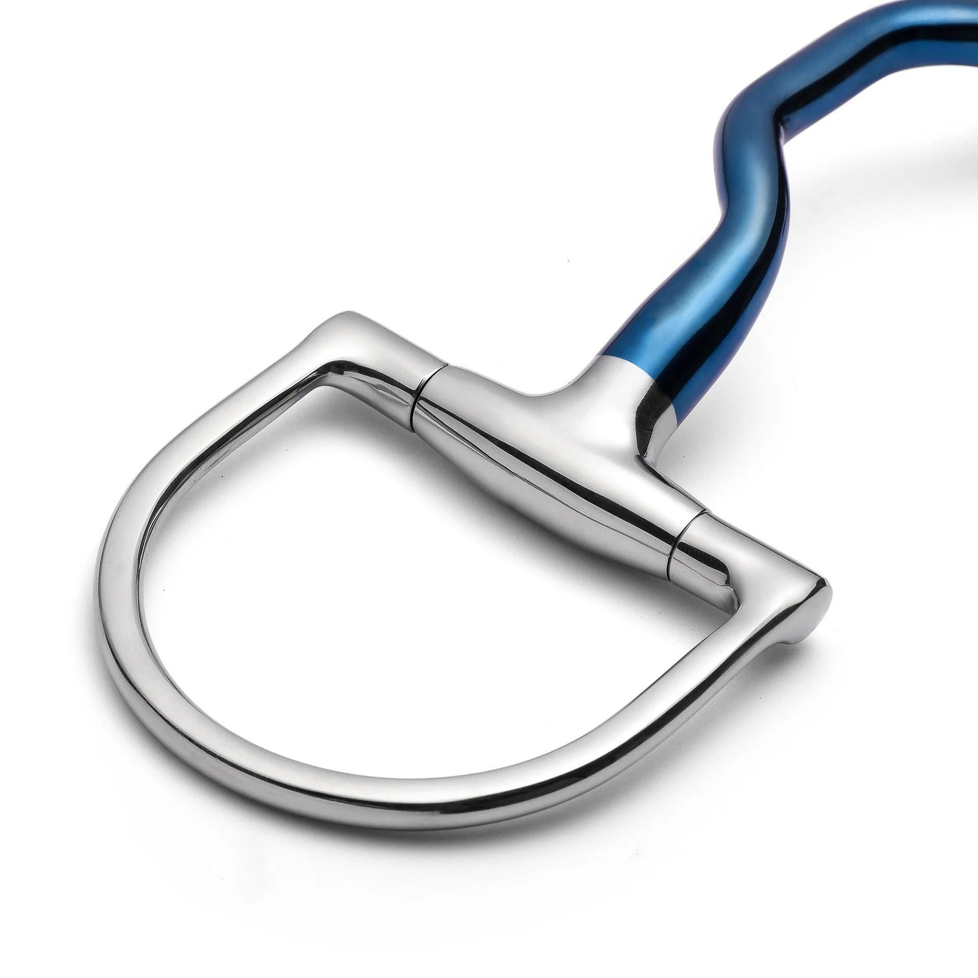 hunter d ring low port mullen sweet iron snaffle horse bit