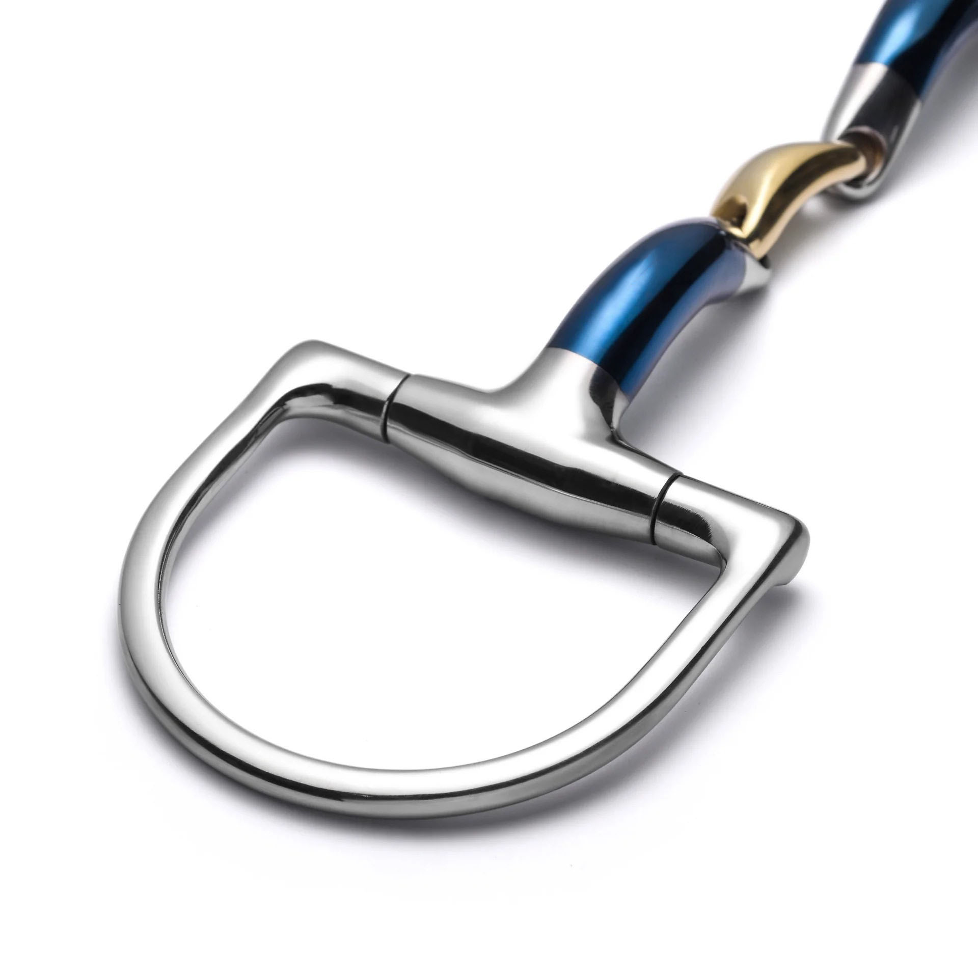 hunter d ring lozenge sweet iron snaffle horse bit