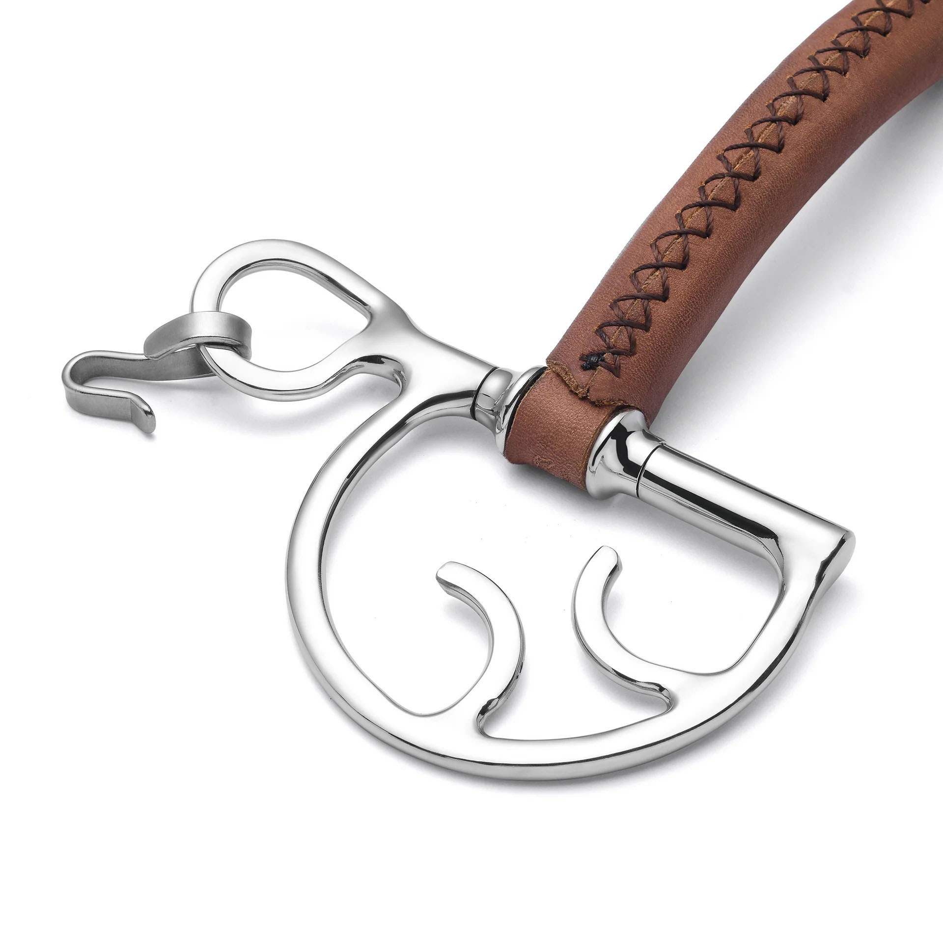 kimberwick soft leather curb horse bit