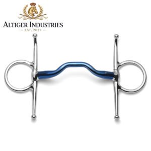 Full Cheek Low Port Mullen Sweet Iron Snaffle Horse Bit