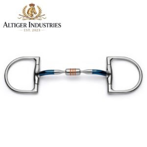 Hunter D-Ring Capsule Sweet Iron Snaffle Horse Bit