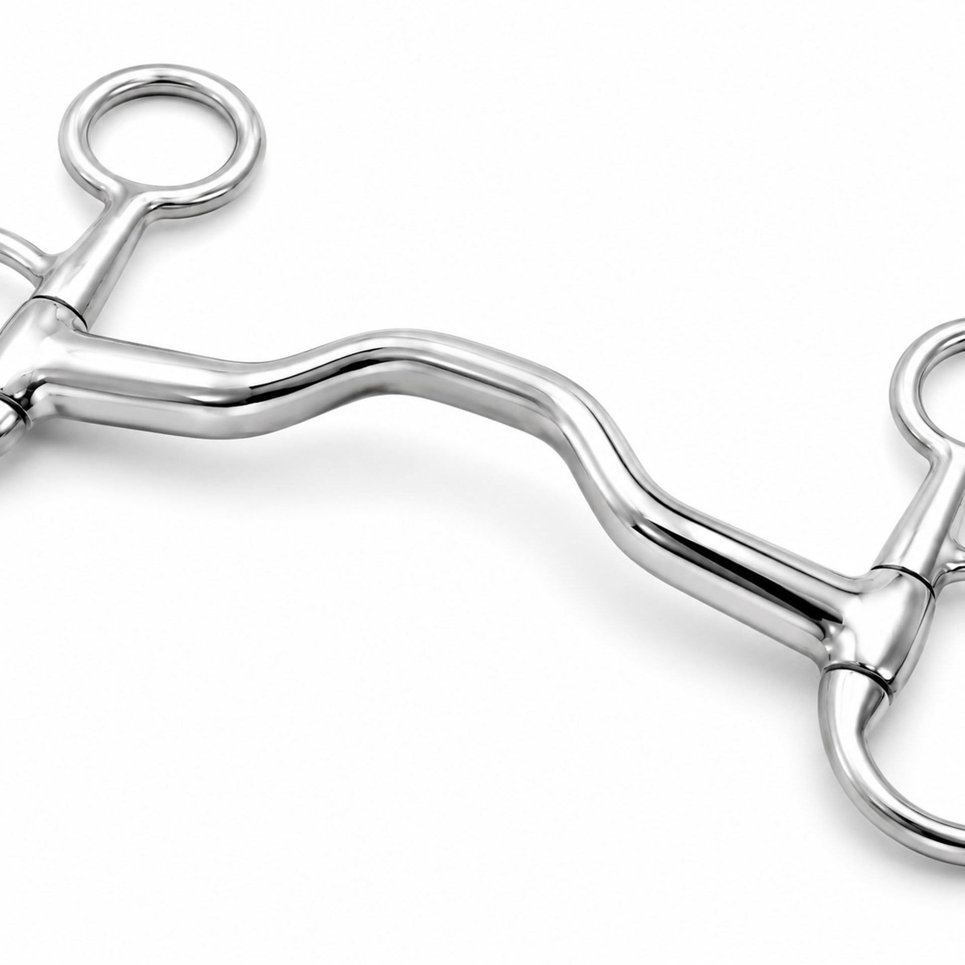 Low Port 2-Ring Elevator Bit for Gag Cheek